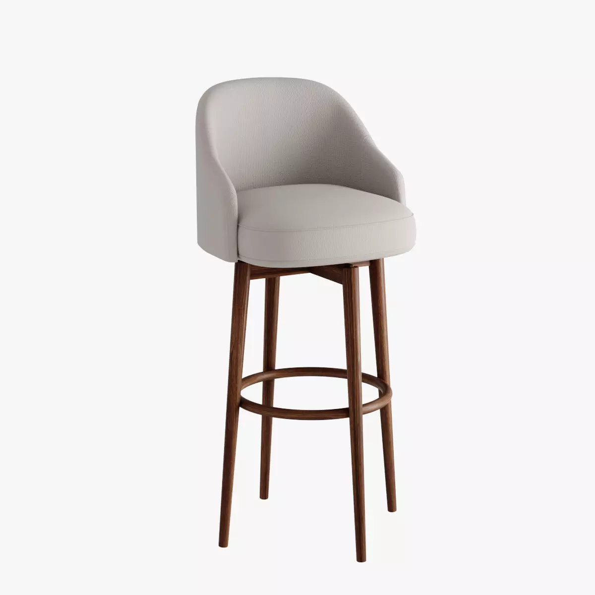 Stool Saddle Bar 3D model_0