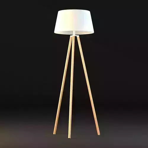 Tripod Stand Lamp 3D model