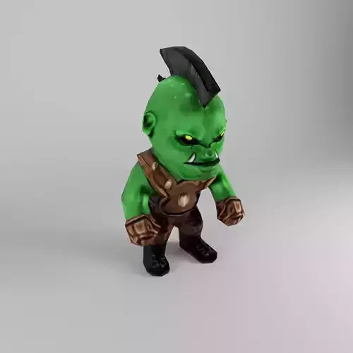 Orc miniature