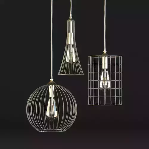 Wire Lamps