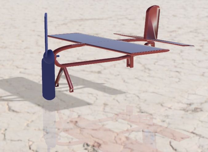 Rubber Band Plane 3D print model