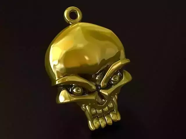 218 Skull Pendant