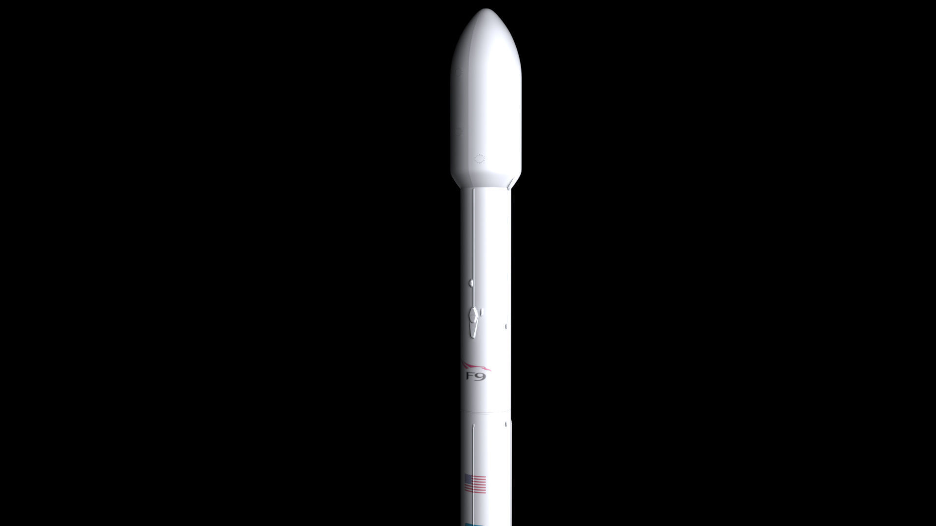 Falcon 9 Non Reusable 3D model_3