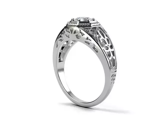 Solitaire Engagement Ring all sizes