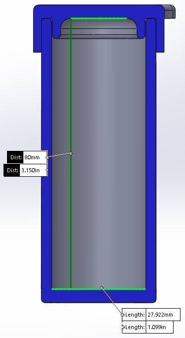 120 mm Film Rolls Container 3D print model_3