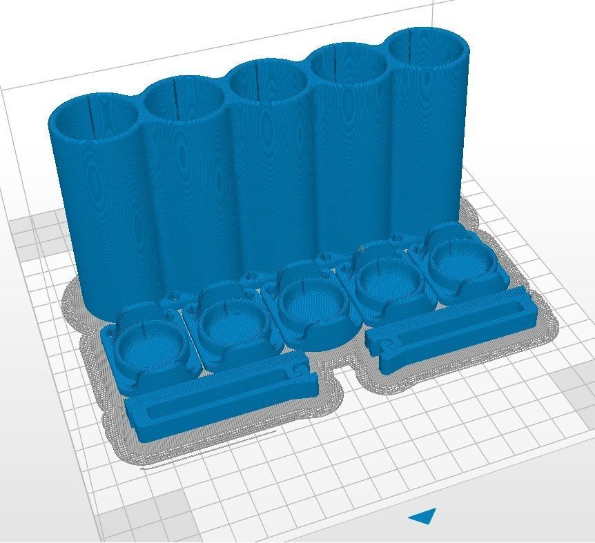 120 mm Film Rolls Container 3D print model_4