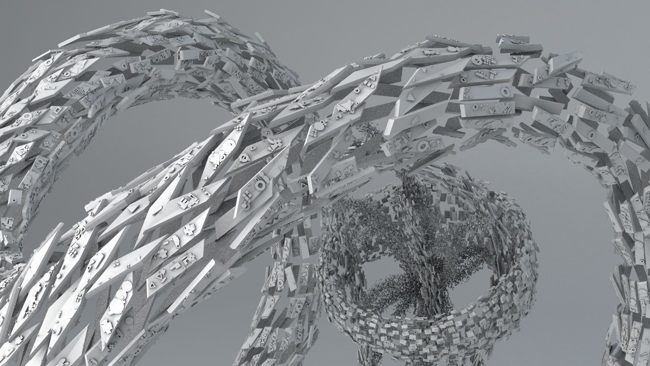 Sci-Fi Shapes - The Chaos 3D model_7