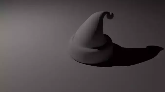 Santa Claus Hat 3D model 3D model