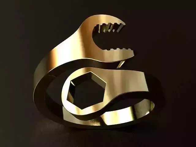 Wrench Ring 3D print model