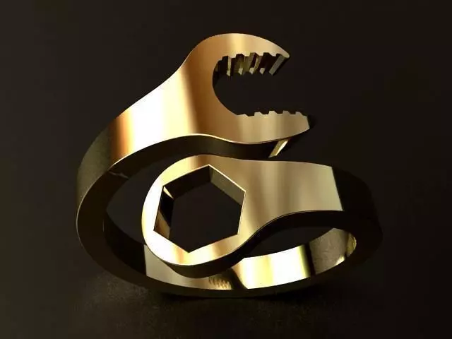Wrench Ring 3D print model_0