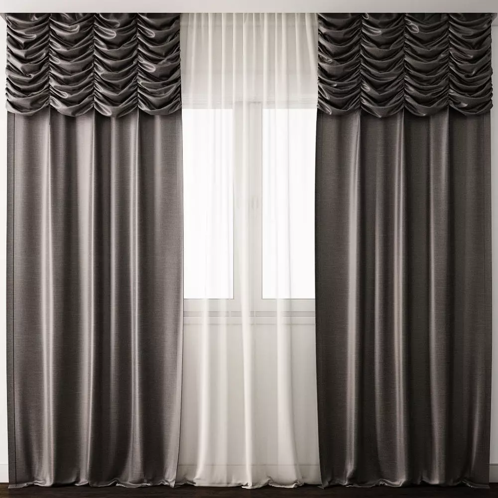 Curtain 33 3D model_0