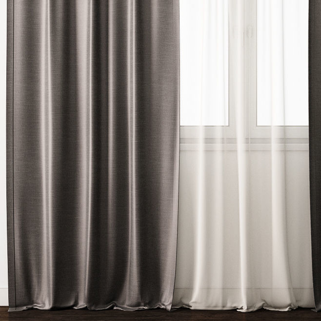 Curtain 33 3D model_4
