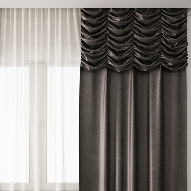 Curtain 33 3D model_2