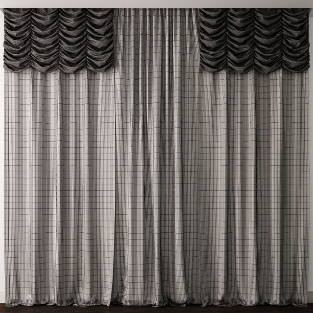 Curtain 33 3D model_3