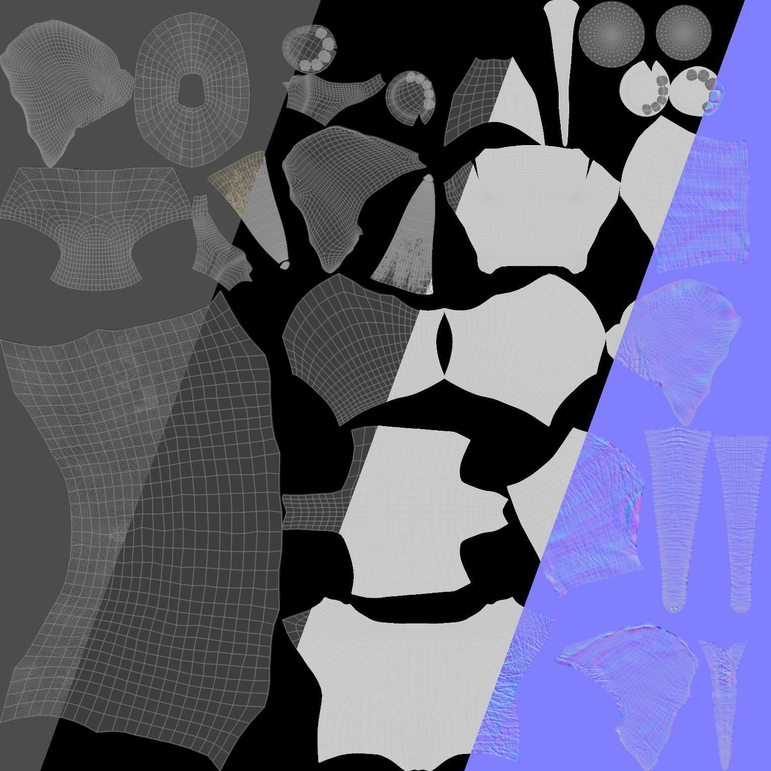 African Elephant - Loxodonta Africana Low-poly 3D model_16