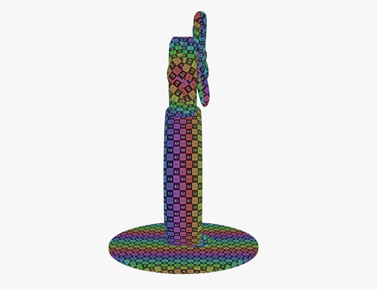 Metal Owl 3D model_12