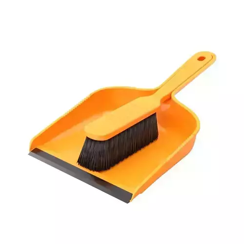 Dustpan with the  Brush 3D model