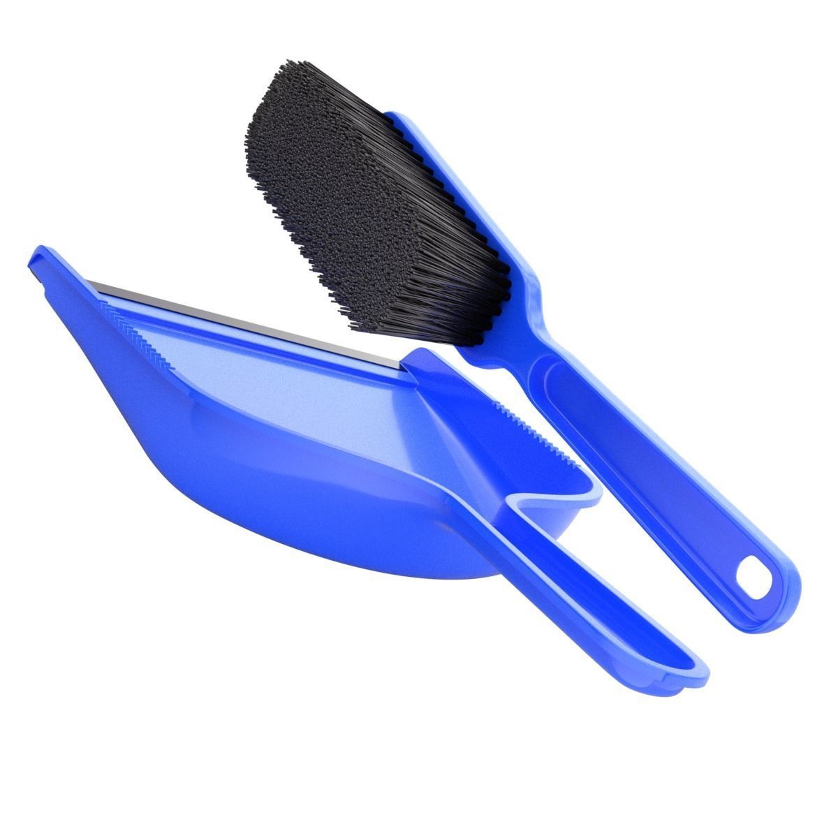 Dustpan with the  Brush 3D model_6