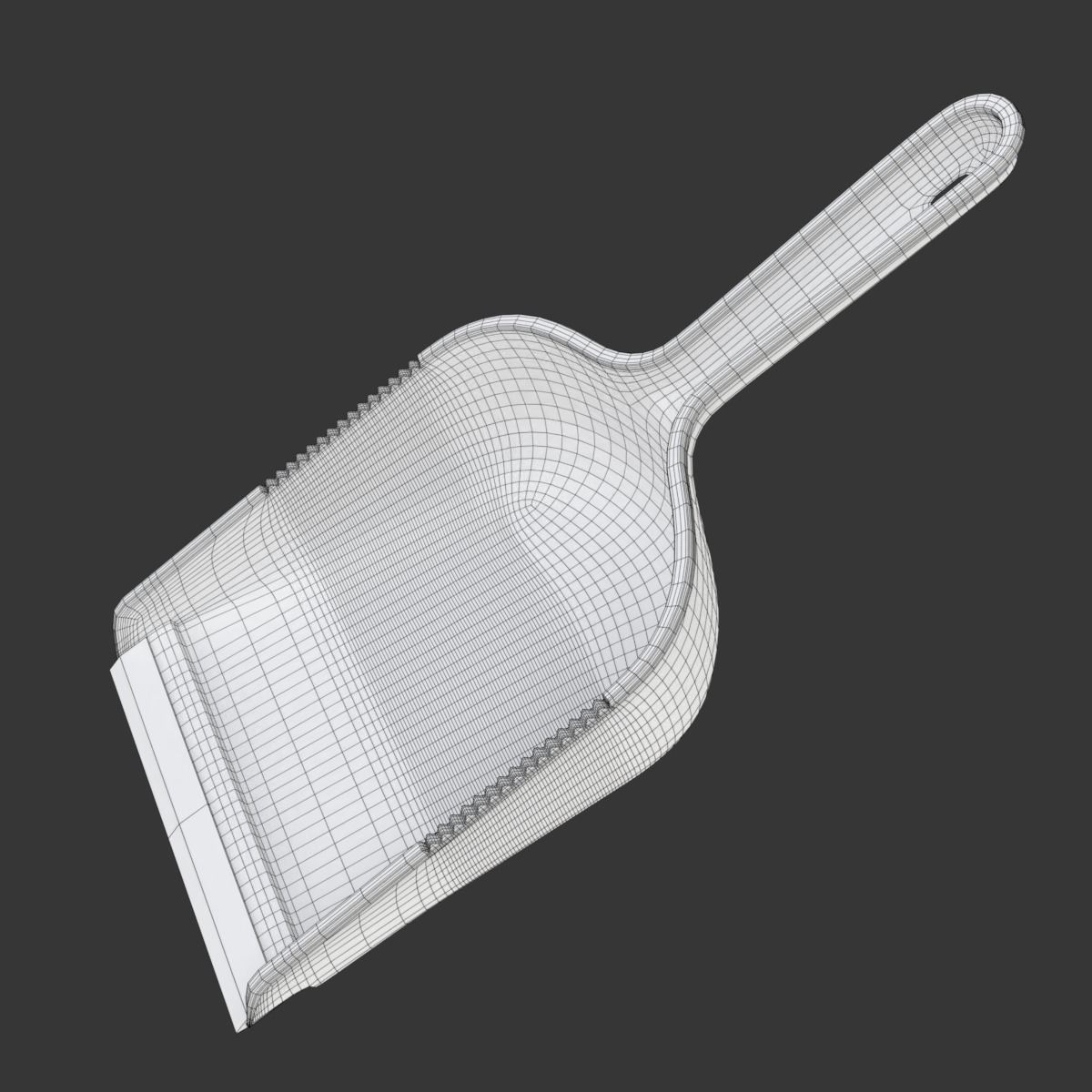 Dustpan with the  Brush 3D model_21