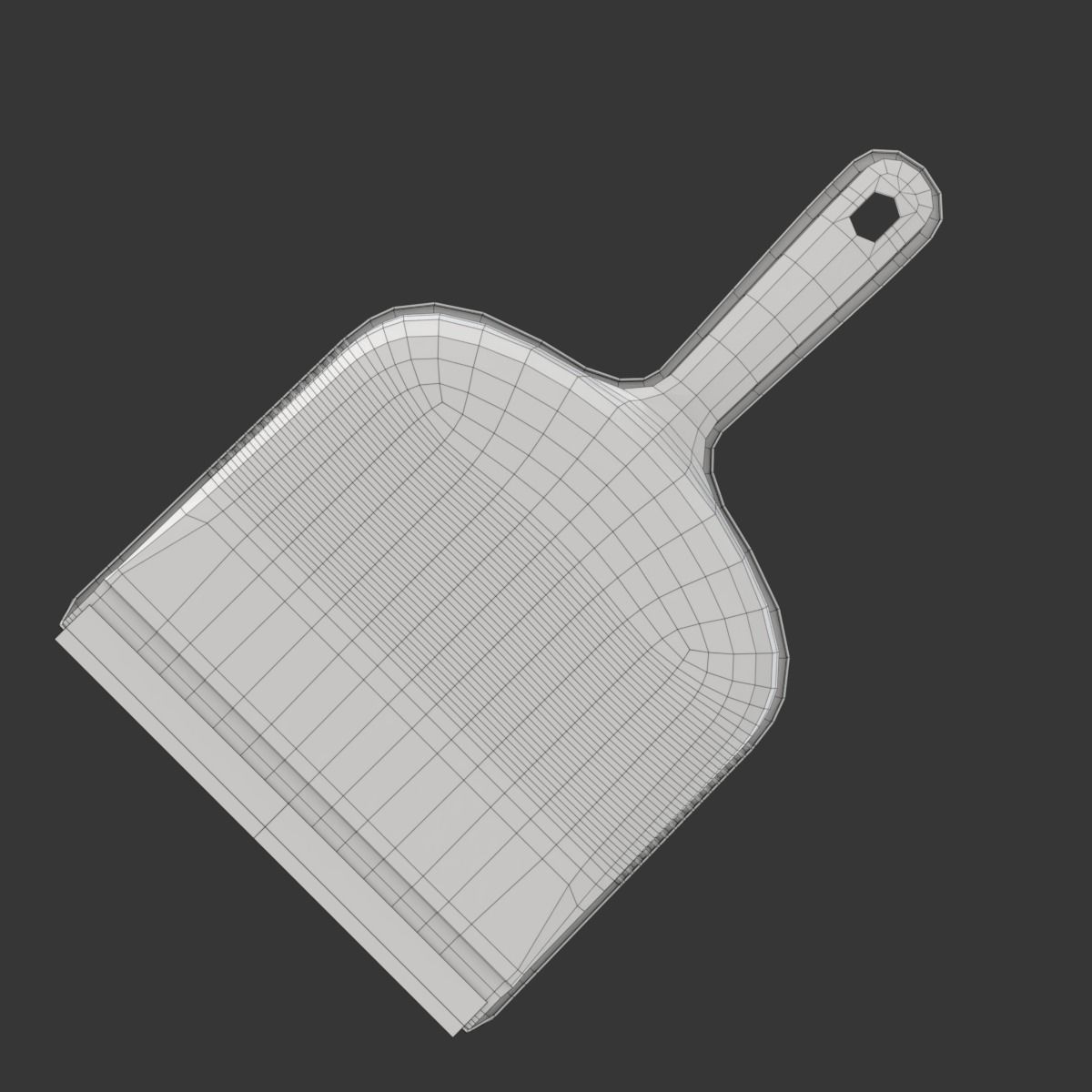 Dustpan with the  Brush 3D model_18