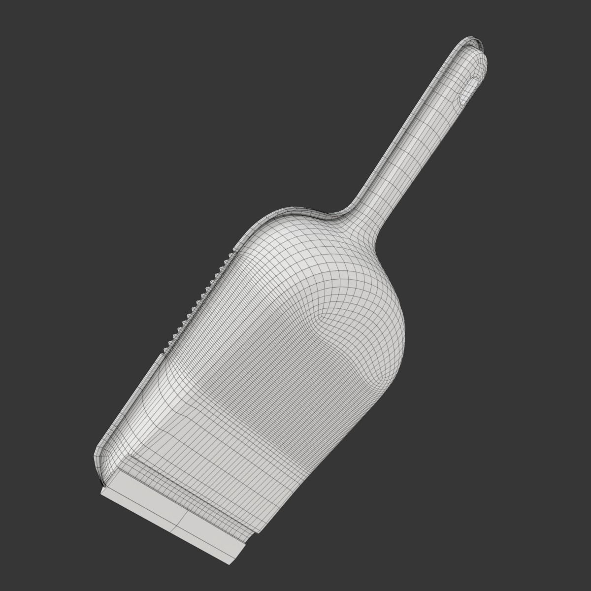 Dustpan with the  Brush 3D model_19
