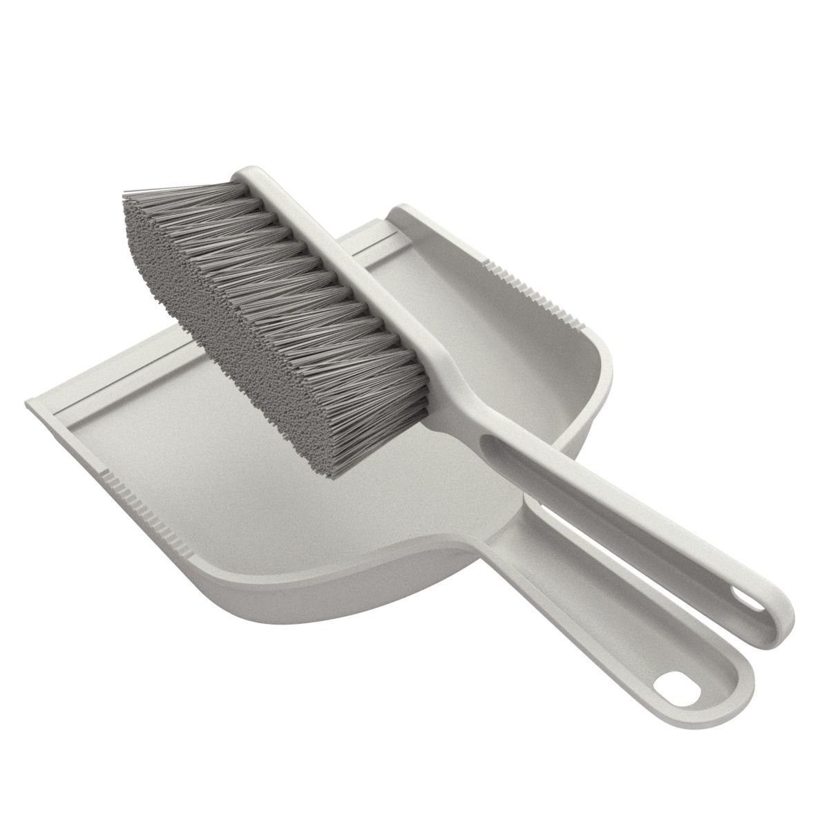Dustpan with the  Brush 3D model_14