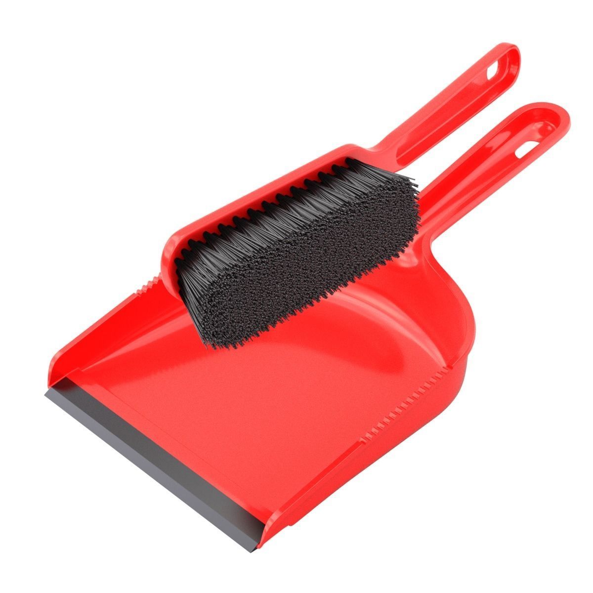 Dustpan with the  Brush 3D model_7