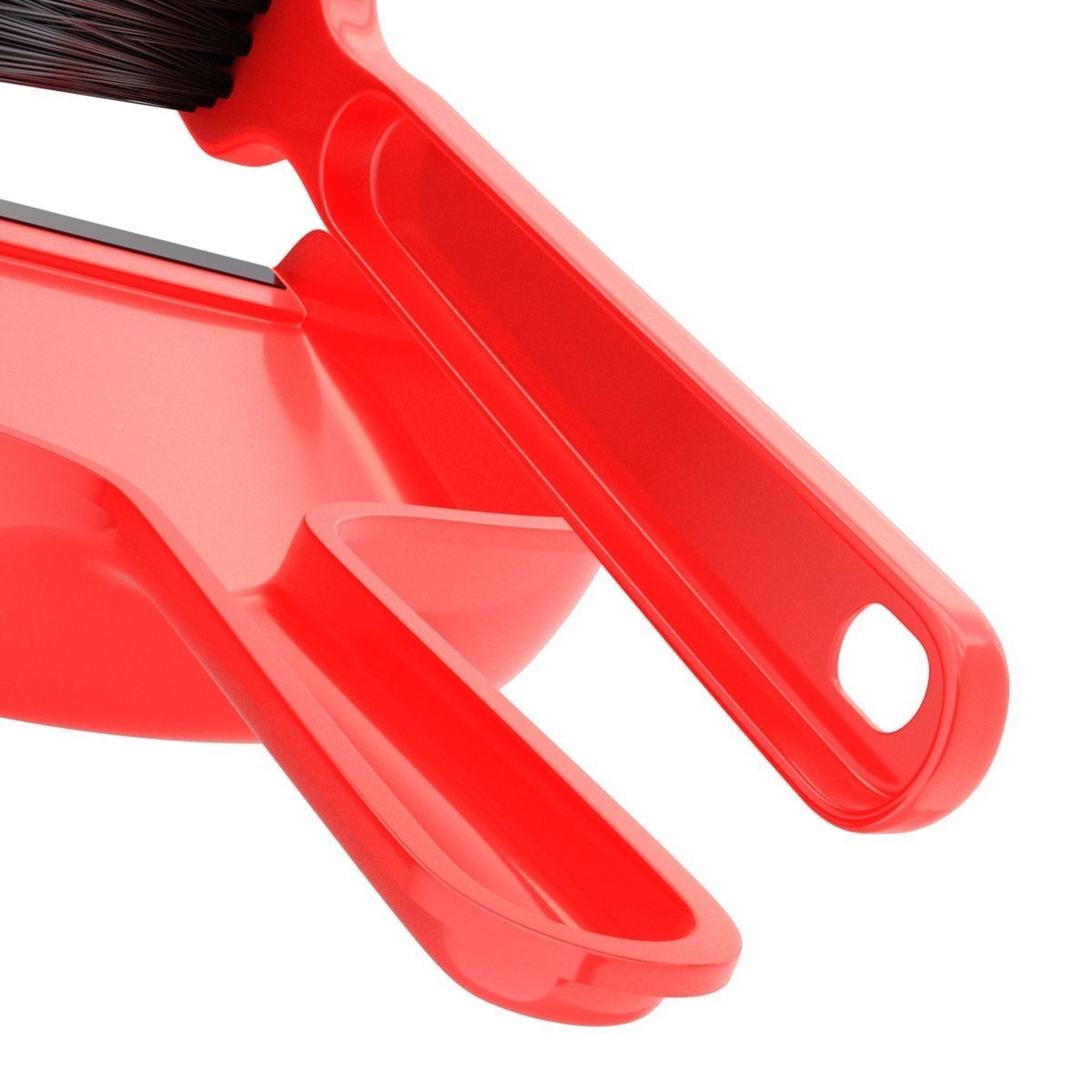 Dustpan with the  Brush 3D model_9