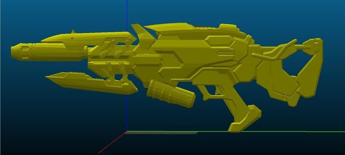 Widowmaker Nova Rifle Printable 3D print model