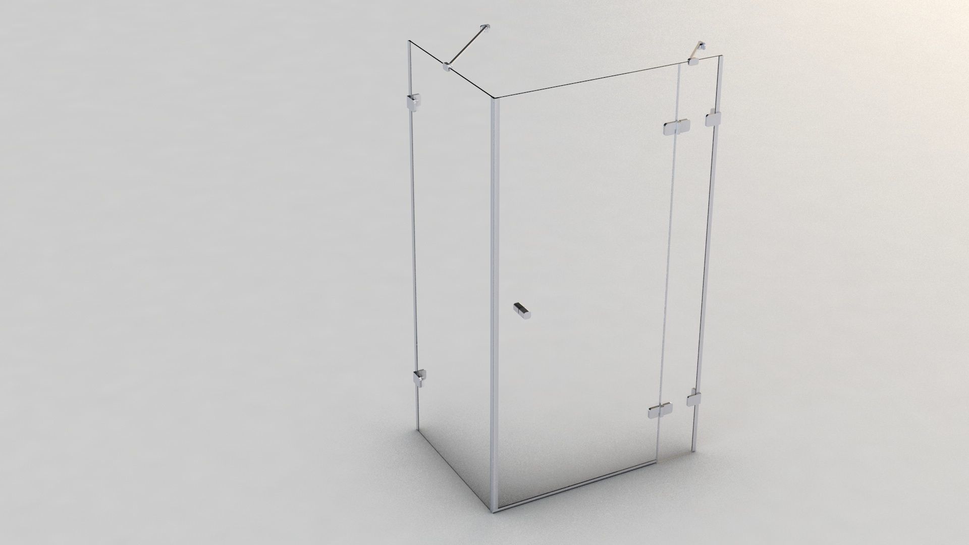 Shower wall Collection 1 Low-poly 3D model_7