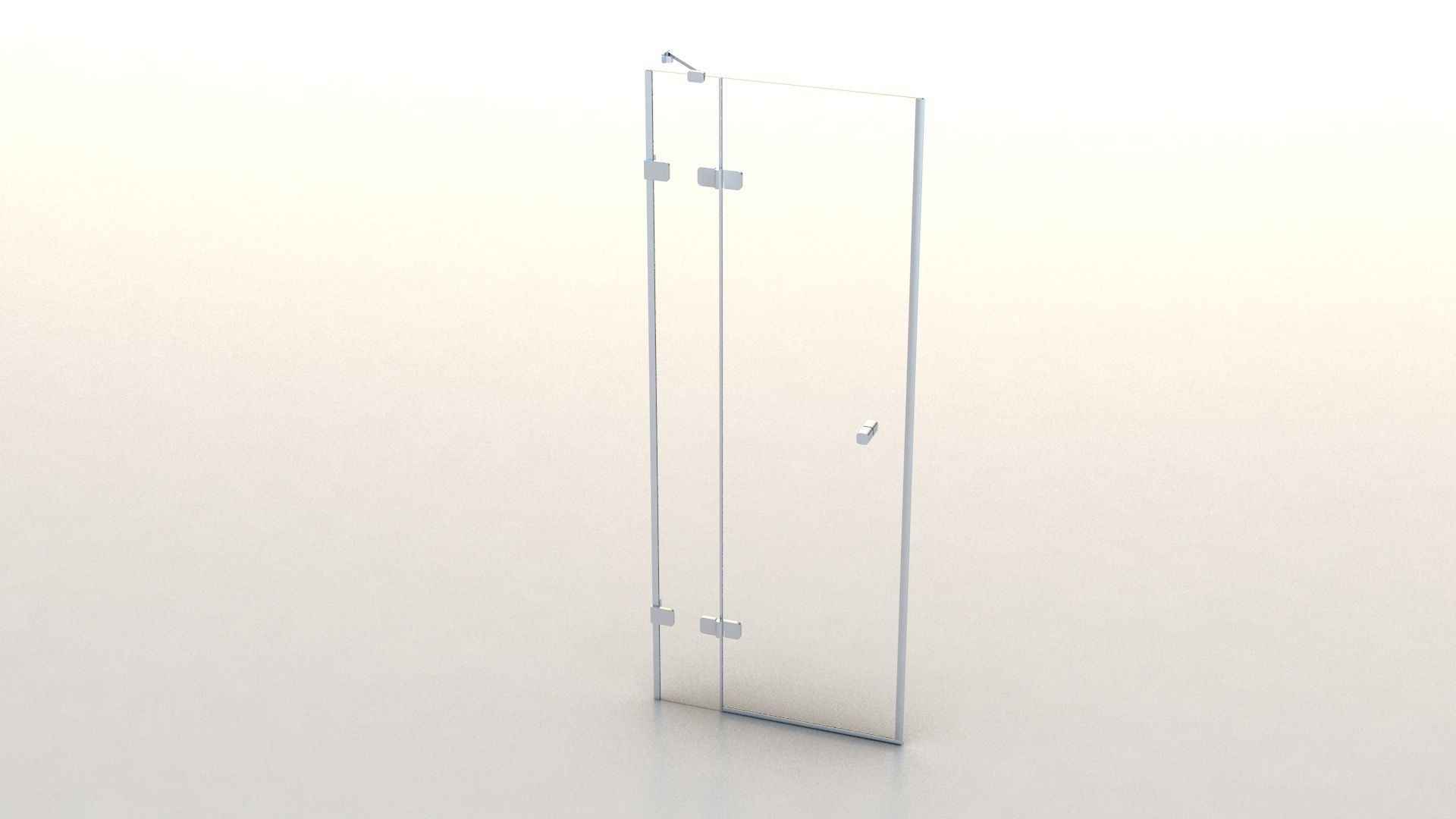 Shower wall Collection 1 Low-poly 3D model_3