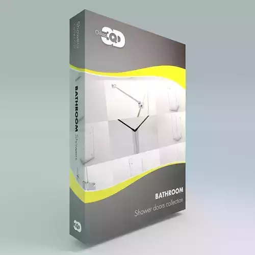 Shower wall Collection 1 Low-poly 3D model Shower wall Collection 1 Low-poly 3D model