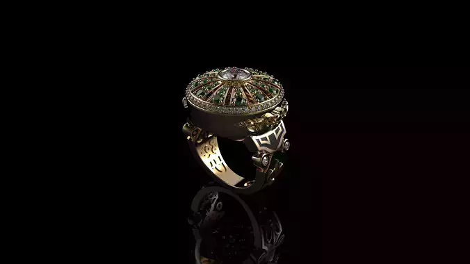 Mens Gemstone Rings Men