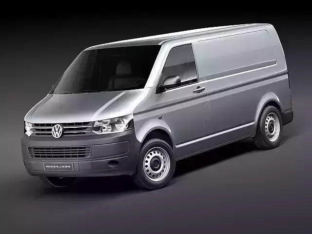 Volkswagen Transporter T5 2010 Facelifting 3D model