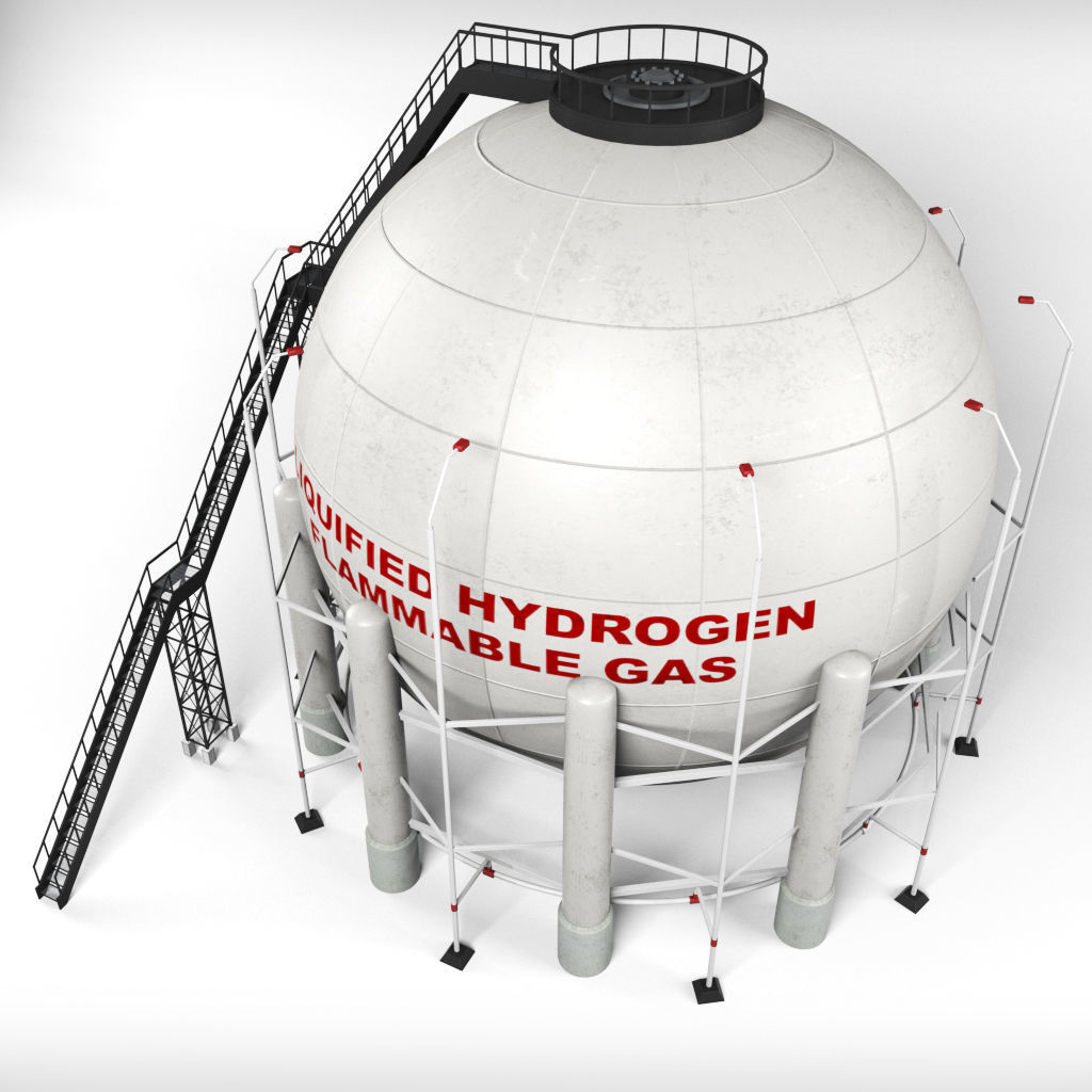 Rocket launch complex 3D model_27