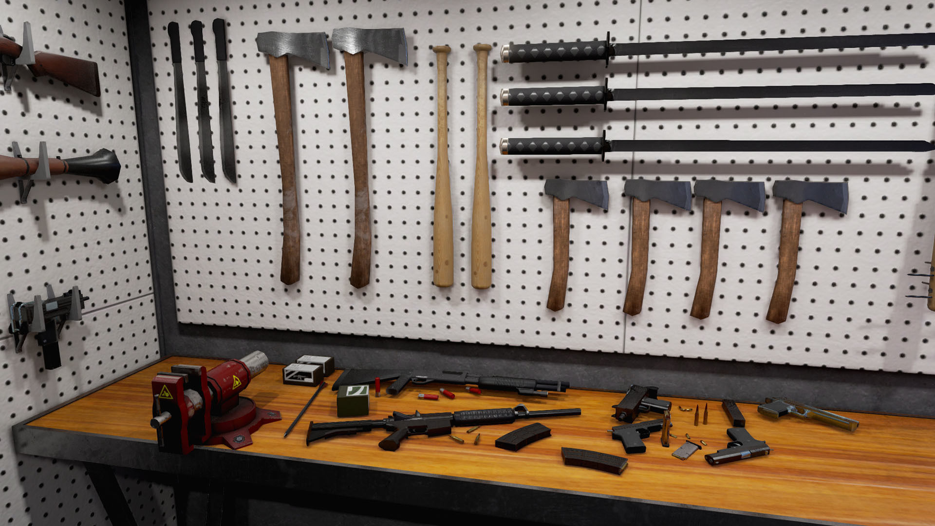 Lowpoly Mobile Weapons Kit Low-poly 3D model_1