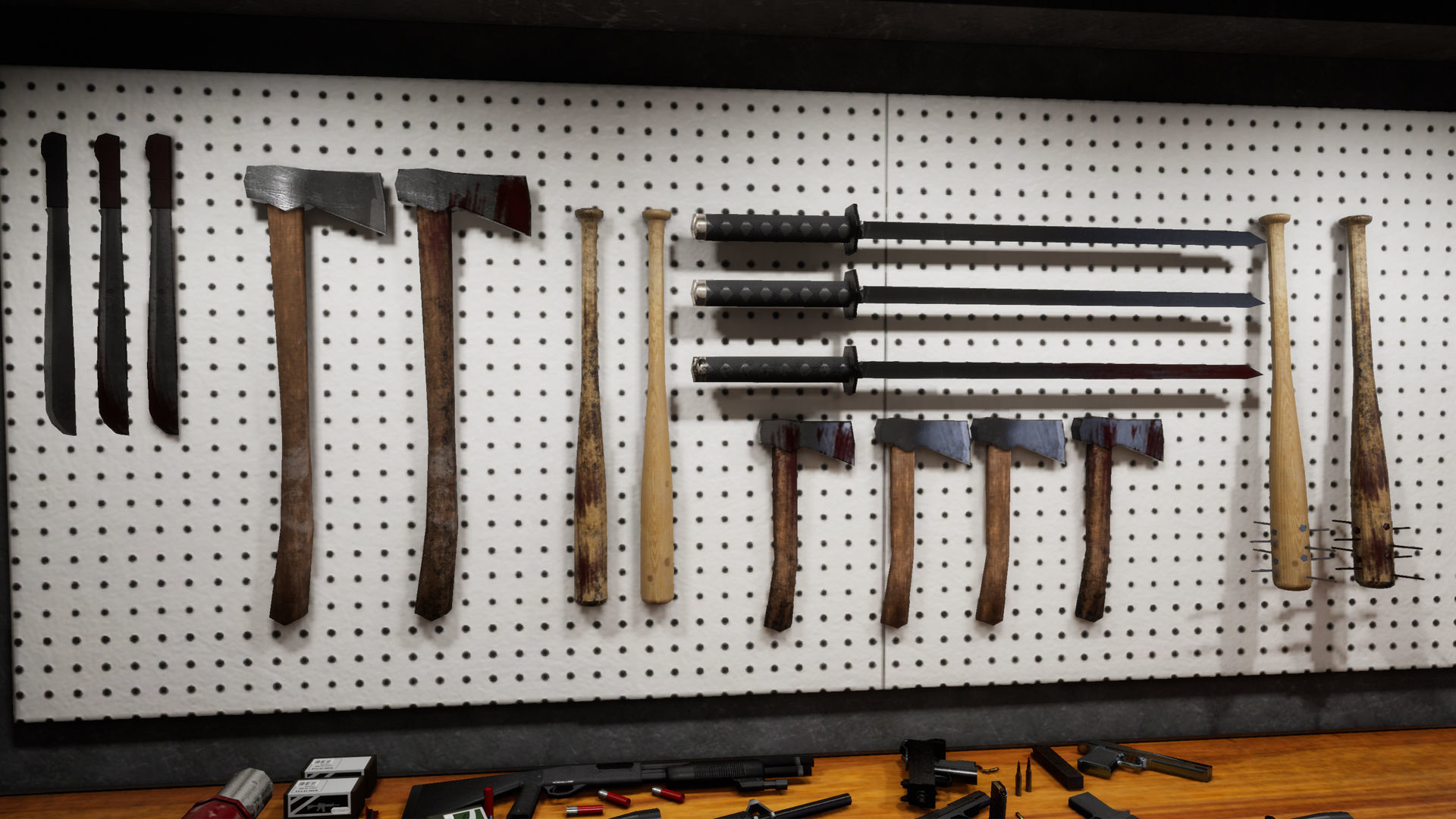 Lowpoly Mobile Weapons Kit Low-poly 3D model_4