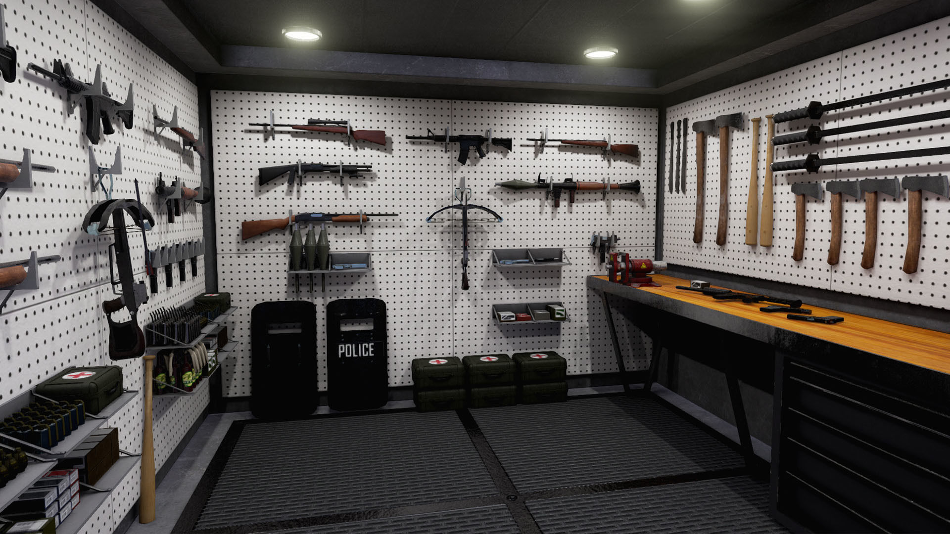 Lowpoly Mobile Weapons Kit Low-poly 3D model_7