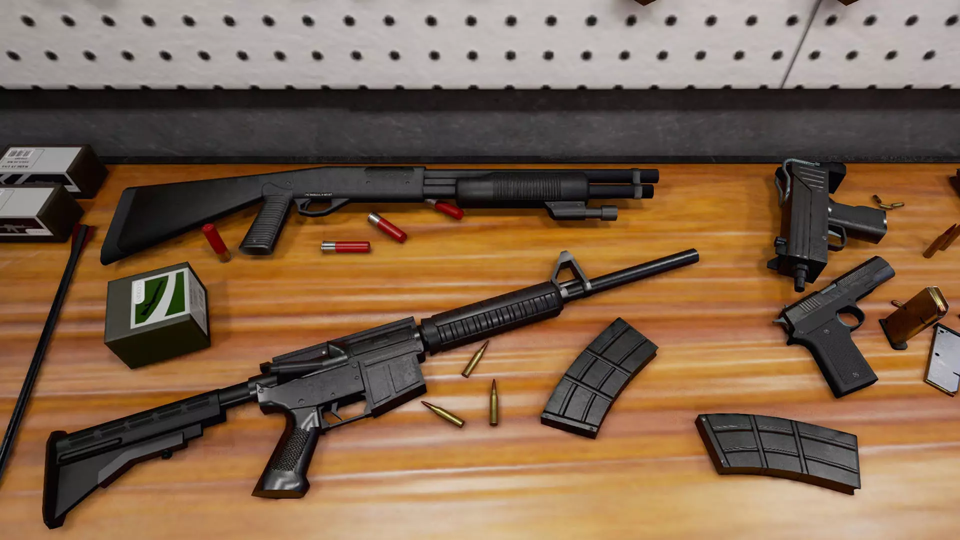 Lowpoly Mobile Weapons Kit Low-poly 3D model_0