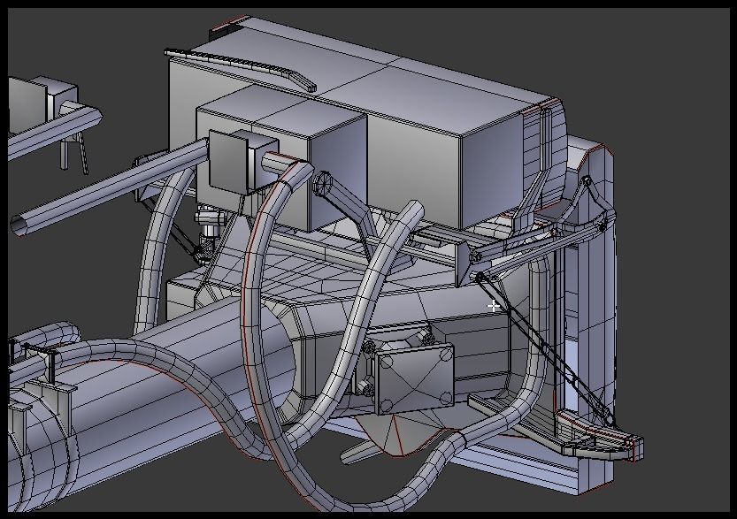 Train coupler 3D model_8