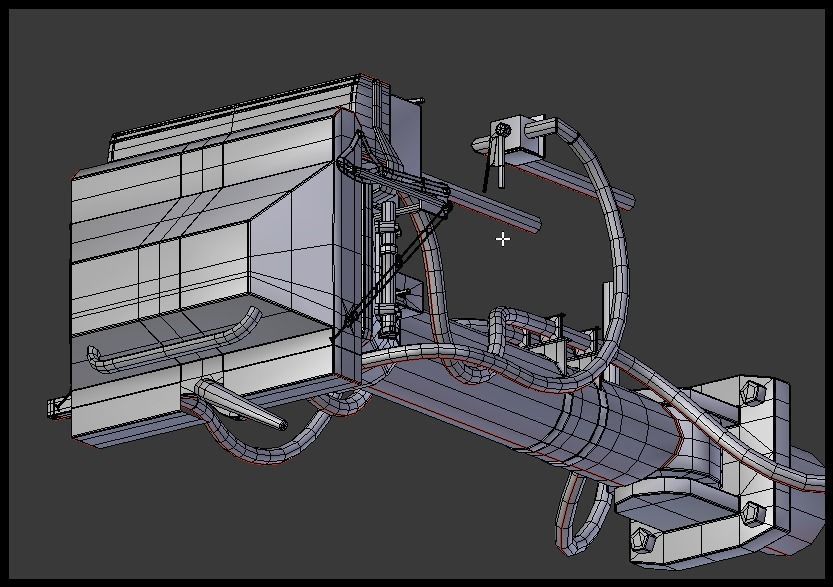 Train coupler 3D model_5