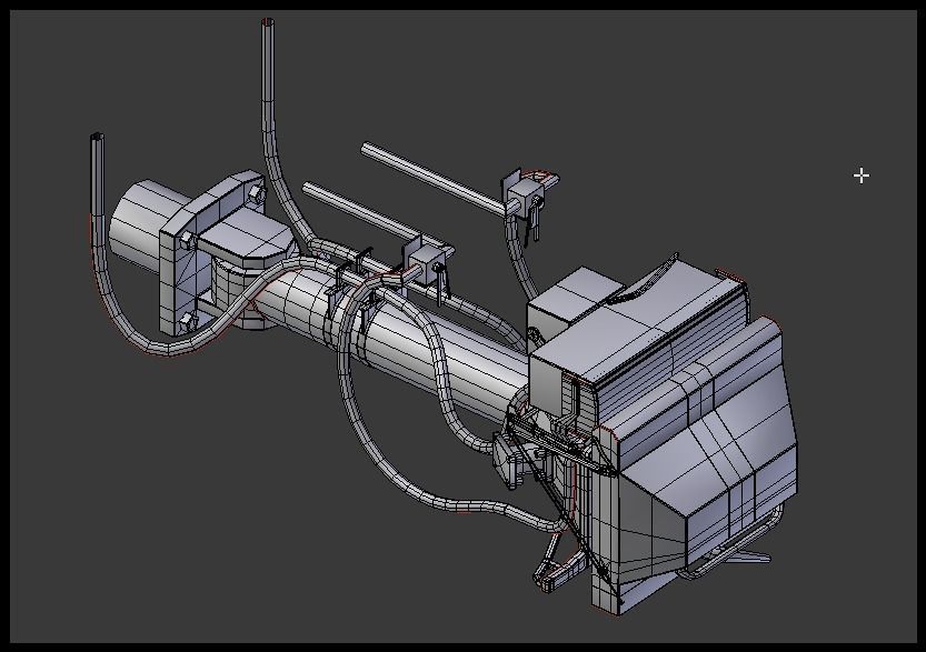 Train coupler 3D model_4
