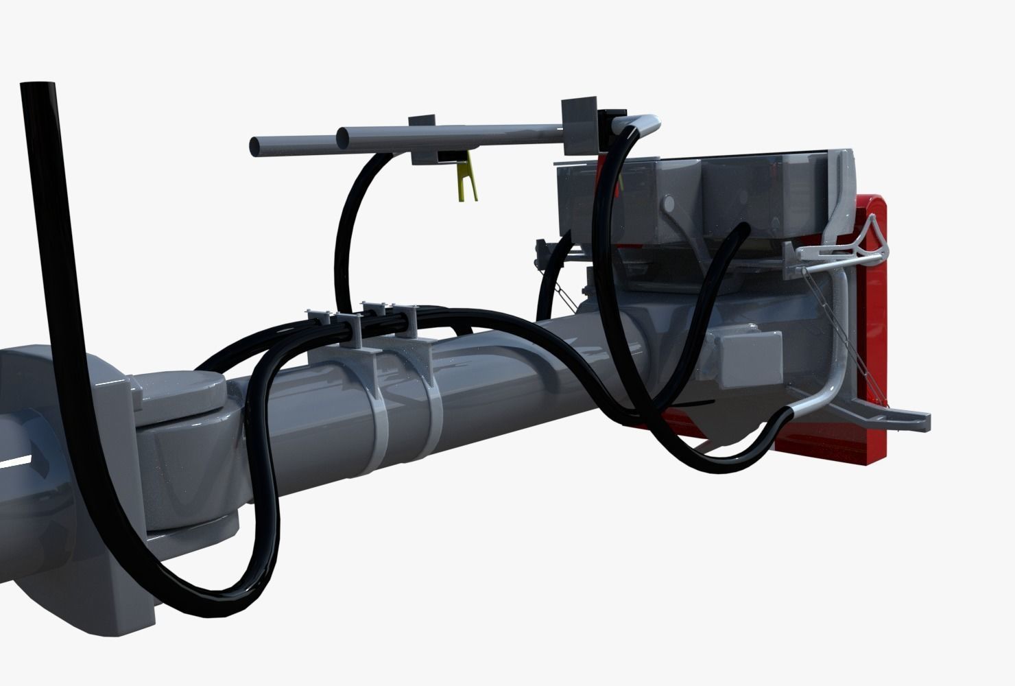 Train coupler 3D model_1