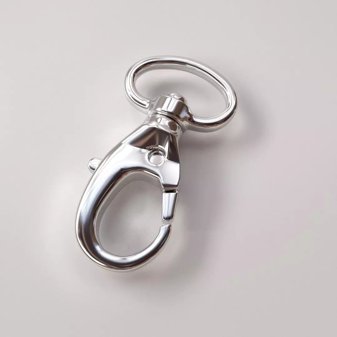 Trigger Snap Hook 3D model_0