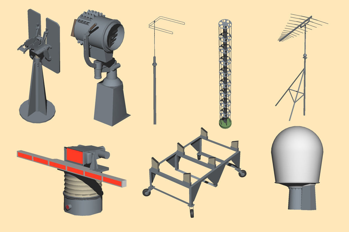 NAVY Equipment Set part1 3D model_2