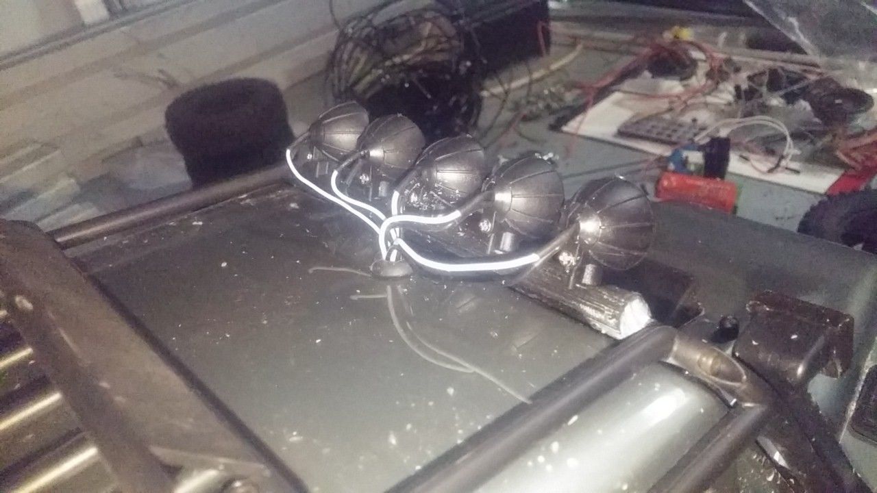 Accessoires for Traxxas TRX4 Defender D110 Body RC 3D print model_3