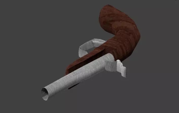 Gun pack Free low-poly 3D model
