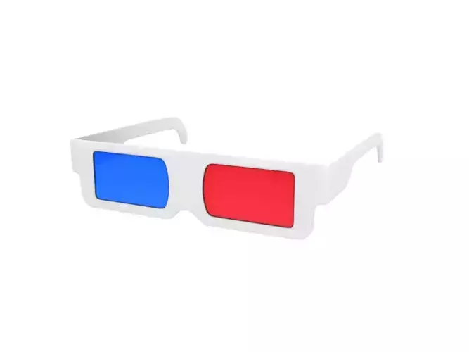 3D Glasses 3D model