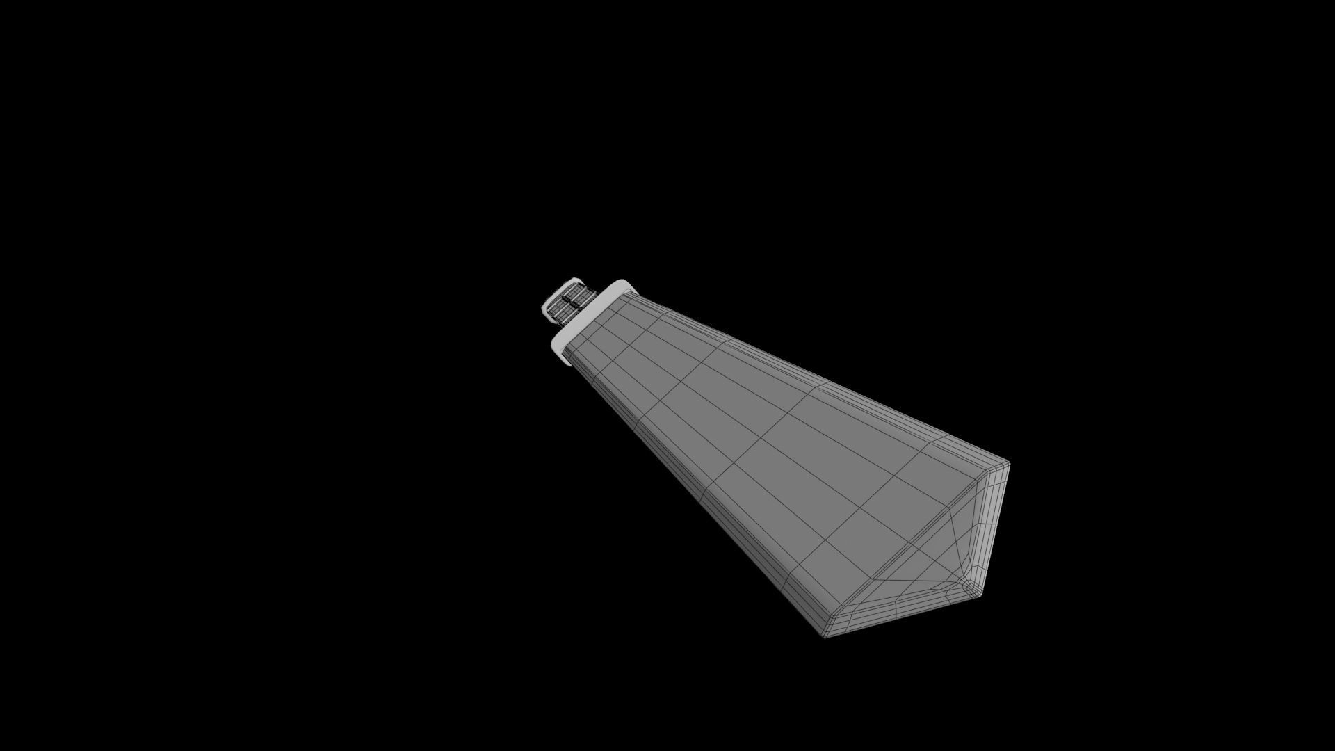 LowPoly Game Model Sword Free 3D model_6