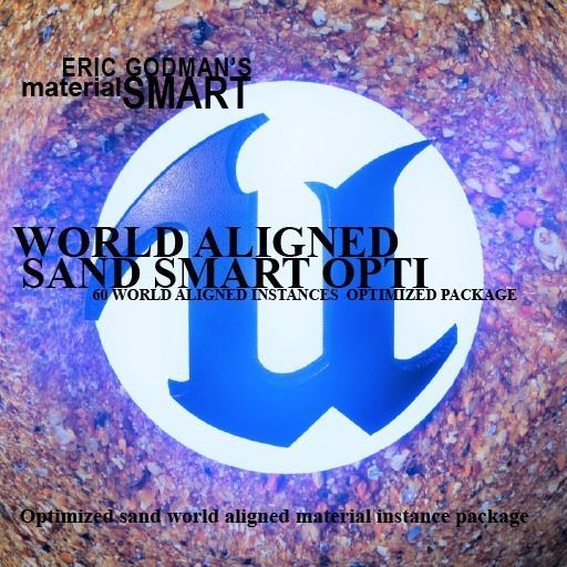 Optimized Sand World Aligned Materials 3D model_5